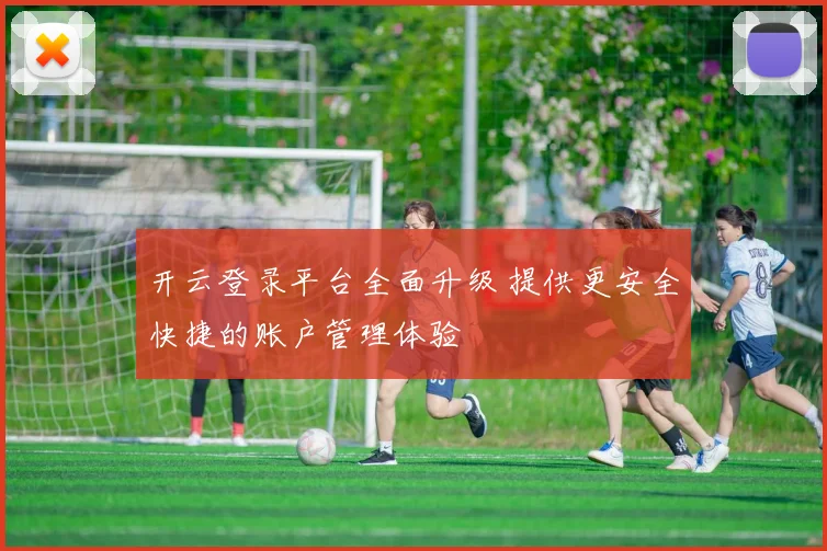 开云登录平台全面升级 提供更安全快捷的账户管理体验